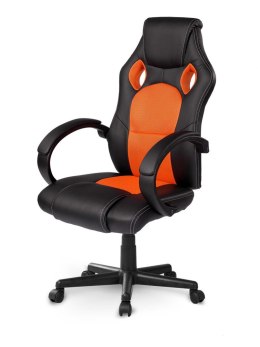 Gamingowy fotel obrotowy dla gracza pomarańczowy Sofotel Master