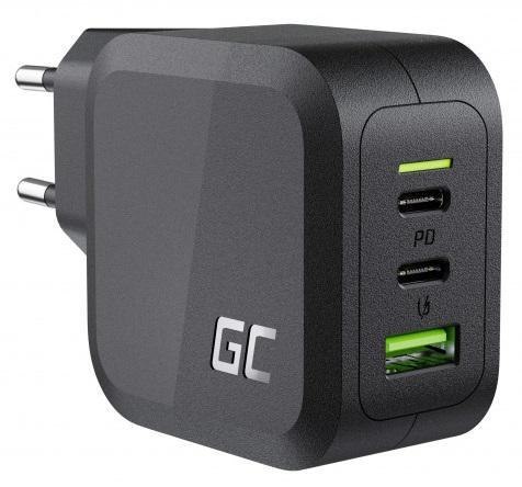 ŁADOWARKA SIECIOWA Green Cell POWERGAN 65W 2xUSB-C 1xUSB-A CHARGC08