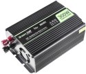 PRZETWORNICA NAPIĘCIA INWERTER Green Cell 12V -> 230V 300W/600W MODYFIKOWANA SINUSOIDA INV01DE