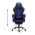 Fotel biurowy dla gracza Sofotel Cerber czarno-niebieski