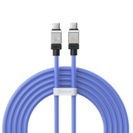 Baseus kabel CoolPlay USB-C - USB-C 2m 100W niebieski