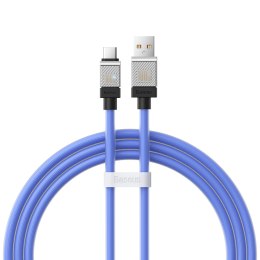 Baseus kabel CoolPlay USB - USB-C 1m 100W niebieski