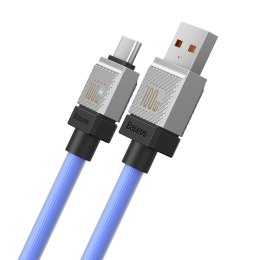 Baseus kabel CoolPlay USB - USB-C 1m 100W niebieski