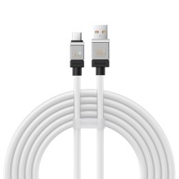 Baseus kabel CoolPlay USB - USB-C 2m 100W biały