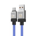 Baseus kabel CoolPlay USB - USB-C 2m 100W niebieski