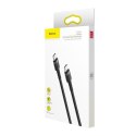 KABEL BASEUS CAFULE PD2.0 60W TYPE-C/C (20V 3A) 2M GRAY/BLACK, POWER DELIVERY