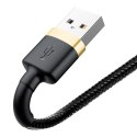 KABEL BASEUS CAFULE USB/LIGHTNING 2.4A 1M GOLD/BLACK