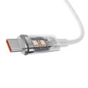 KABEL BASEUS EXPLORER SERIES USB/USB-C 100W 6A 1M BIAŁY/WHITE