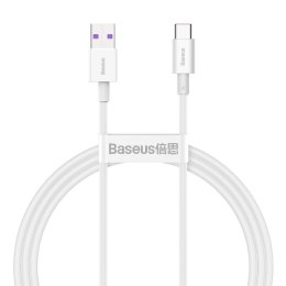 KABEL BASEUS SUPERIOR SERIES USB/USB-C 66W 1M WHITE