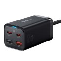 ŁAD SIEC BASEUS GaN3 PRO 2xUSB-C+2xUSB 65W BLACK