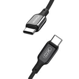 XO KABEL NB-Q180B PD USB-C/USB-C 60W 1m Czarny