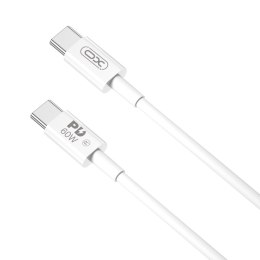 XO KABEL NB-Q190B PD USB-C/USB-C 60W 2m Biały