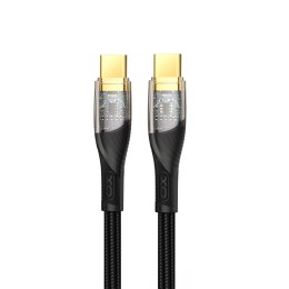 XO KABEL NB-Q223B USB-C/USB-C 1m 60W CZARNY