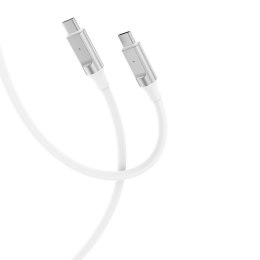 XO KABEL NB-Q252B USB-C/USB-C 1m 60W BIAŁY