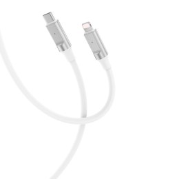 XO KABEL NB-Q252B USB-C/LIGHTNING 1m 27W BIAŁY