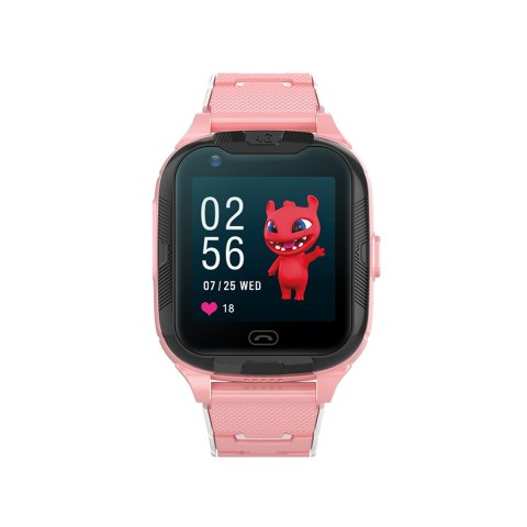 Maxlife smartwatch 4G MXKW-350 różowy GPS WiFi