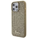 Etui Guess GUHCP15XPMSDGSD do iPhone 15 Pro Max 6.7" złoty/gold hardcase Disco Metal Script