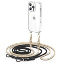 TECH-PROTECT FLEXAIR CHAIN MAGSAFE IPHONE 15 PRO BLACK & BEIGE