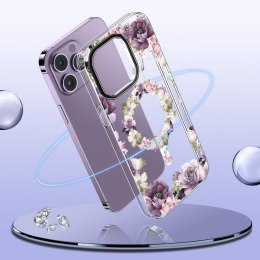TECH-PROTECT MAGMOOD MAGSAFE IPHONE 15 PRO MAX ROSE FLORAL