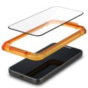 Spigen szkło hartowane ALM GLASS FC 2-PACK do iPhone 15 6,1" czarna