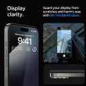 Spigen szkło hartowane GLAS.TR "EZ FIT" FC do iPhone 15 Pro 6,1" czarna