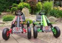 Gokart Zielony A-15 Pompowane Koła