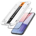 Spigen szkło hartowane GLAS.TR "EZ FIT" FC do iPhone 15 Plus 6,7" czarna