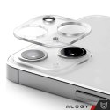 2x Szkło na obiektyw aparat do iPhone 15 / 15 Plus Alogy lens clear przezroczyste