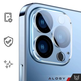 2x Szkło na obiektyw aparat do iPhone 15 Pro / 15 Pro Max Alogy lens clear przezroczyste