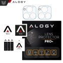 2x Szkło na obiektyw aparat do iPhone 15 Pro / 15 Pro Max Alogy lens clear przezroczyste