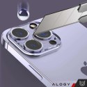 2x Szkło na obiektyw aparat do iPhone 15 Pro / 15 Pro Max Alogy lens clear przezroczyste