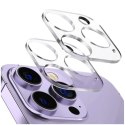 2x Szkło na obiektyw aparat do iPhone 15 Pro / 15 Pro Max Alogy lens clear przezroczyste