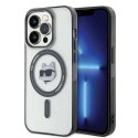 Etui Karl Lagerfeld KLHMP15LHCHNOTK do iPhone 15 Pro 6.1" transparent hardcase IML Choupette`s Head MagSafe