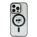 Etui Karl Lagerfeld KLHMP15LHCHNOTK do iPhone 15 Pro 6.1" transparent hardcase IML Choupette`s Head MagSafe