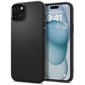 Etui do iPhone 15 Plus Spigen Liquid Air Case obudowa plecki ochronne Matte Black