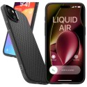 Etui do iPhone 15 Plus Spigen Liquid Air Case obudowa plecki ochronne Matte Black