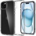 Etui do iPhone 15 Plus Spigen Ultra Hybrid Case obudowa plecki przezroczyste Crystal Clear