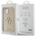 Oryginalne Etui GUESS Hardcase GUHCP15MHG4SGD do iPhone 15 PLUS (Fixed Glitter Big 4G / złoty)