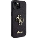 Oryginalne Etui GUESS Hardcase GUHCP15SHG4SGK do iPhone 15 (Fixed Glitter Big 4G / czarny)