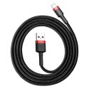 KABELBASEUS CAFULE USB/LIGHNING 1.5A 2M BLACK/RED