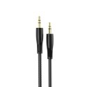 XO CLEAR kabel audio NB-R241C Jack/ Jack 3,5mm 1m czarny
