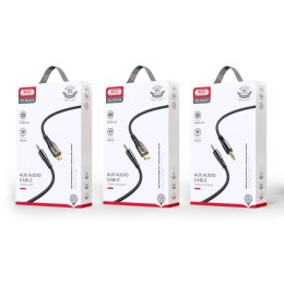 XO CLEAR kabel audio NB-R241C Jack/ Jack 3,5mm 1m czarny