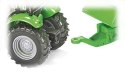 Traktor z naczepą, przyczepą i cysterną