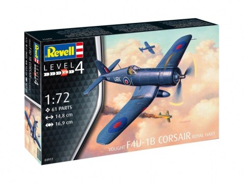 Model plastikowy samolot F4U-1B Corsair Royal Navy