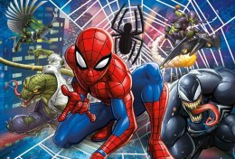 Puzzle 60 elementów Maxi Super Kolor - Spider-Man