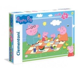 Puzzle 24 elementy Maxi Świnka Peppa