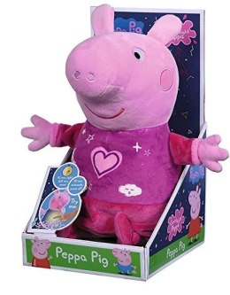 Maskotka z kołysanką i lampką Świnka Peppa 25 cm