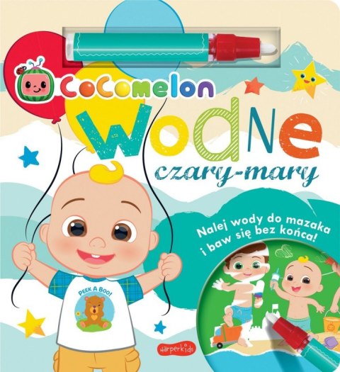 Kolorowanka wodna Cocomelon Wodne czary-mary