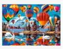 Puzzle drewniane 1000 elementów Kolorowe balony