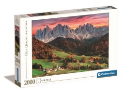 Puzzle 2000 elementów High Quality, Val Di Funes